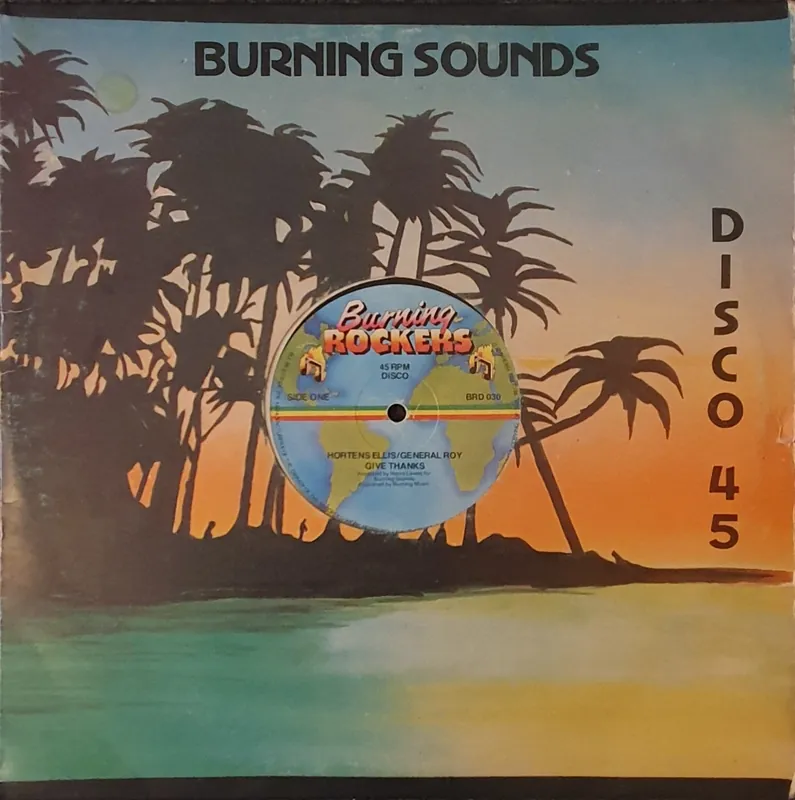 Fast Shipping Hortens Ellis / General Roy – Give Thanks 12" Single– museum vinyl