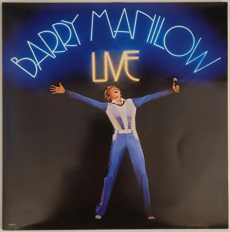 Barry Manilow - Live Lp– museum vinyl Time-Limited