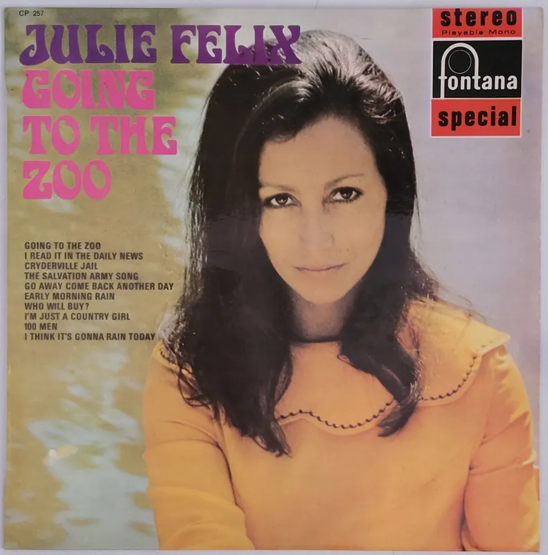 Must Have Julie Felix - Going To The Zoo Lp– museum vinyl