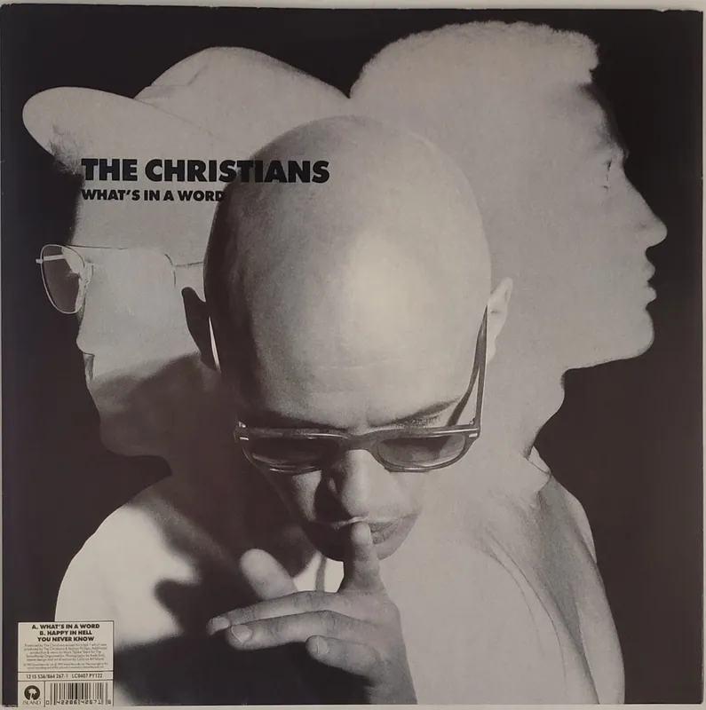 Get Yours The Christians - What's In A Word 12" Single– museum vinyl