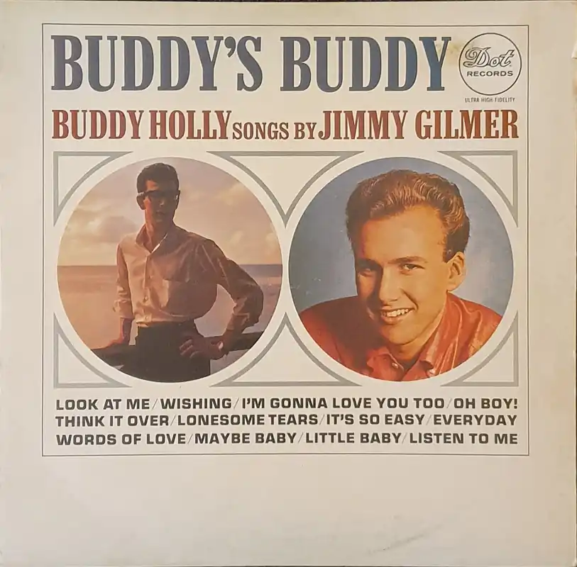 Jimmy Gilmer - Buddy's Buddy 10" Lp– museum vinyl Don’t Miss Out