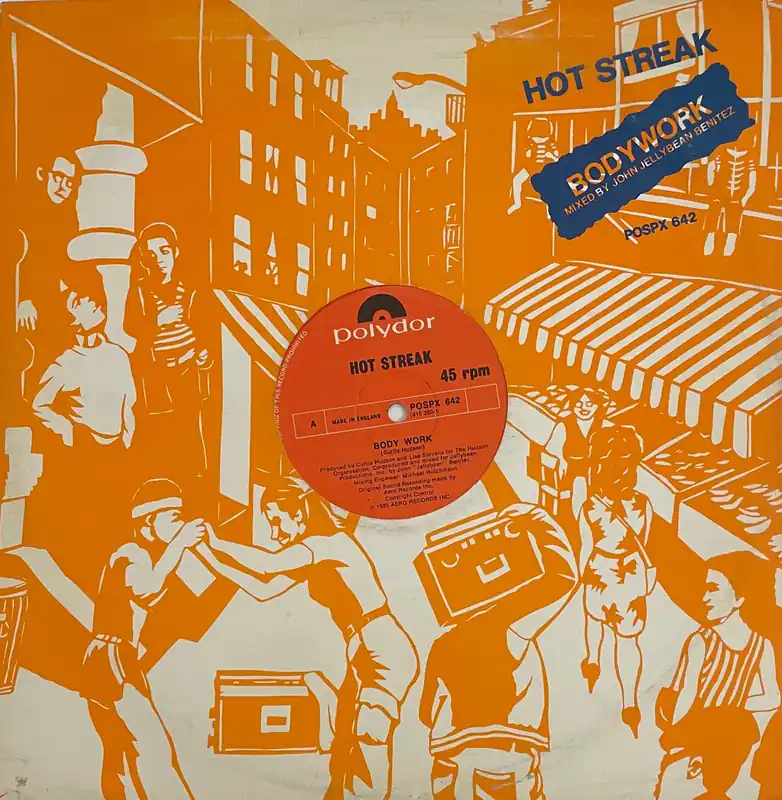Hot Streak - Body Work 12" Single– museum vinyl Luxury