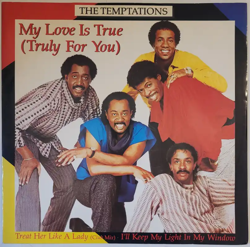 The Temptations - My Love Is True ( True For You) 12" Single– museum vinyl Viral