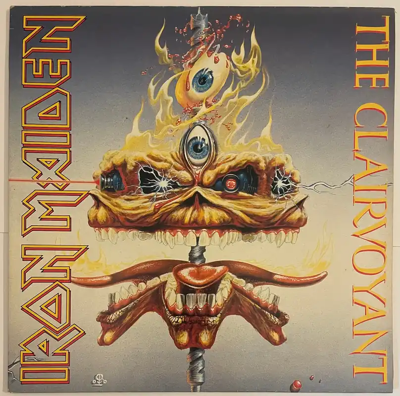 Iron Maiden - The Clairvoyant 12" Single– museum vinyl Super Sale