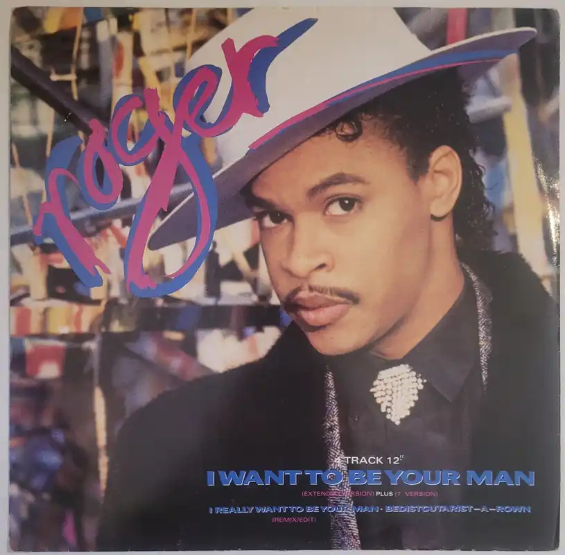 Roger - I Want To Be Your Man 12" Single– museum vinyl Express Delivery