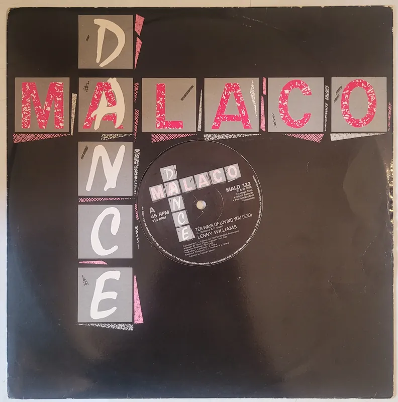 Factory Price Lenny Williams - Ten Ways Of Loving You 12" Single– museum vinyl