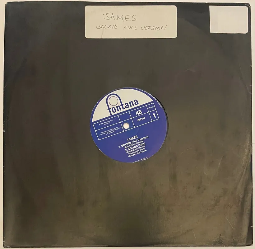 Price Drop James - Sound 12" Single– museum vinyl