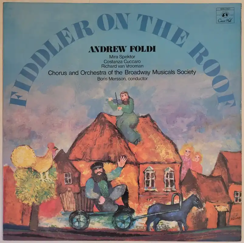 Andrew Foldi – Fiddler On The Roof Lp– museum vinyl Exclusive