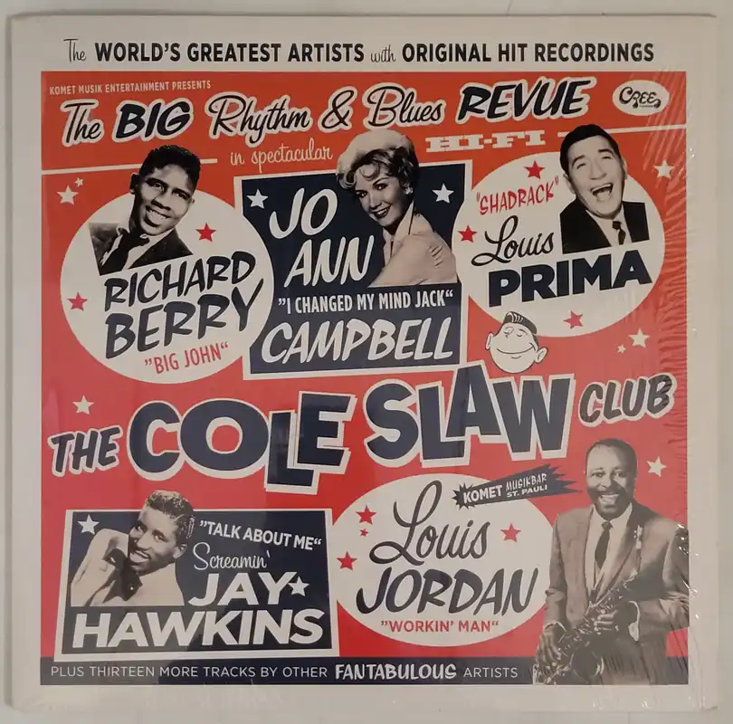Money Back Guarantee Various – The Cole Slaw Club (The Big Rhythm & Blues Revue) Lp (No 7"– museum vinyl