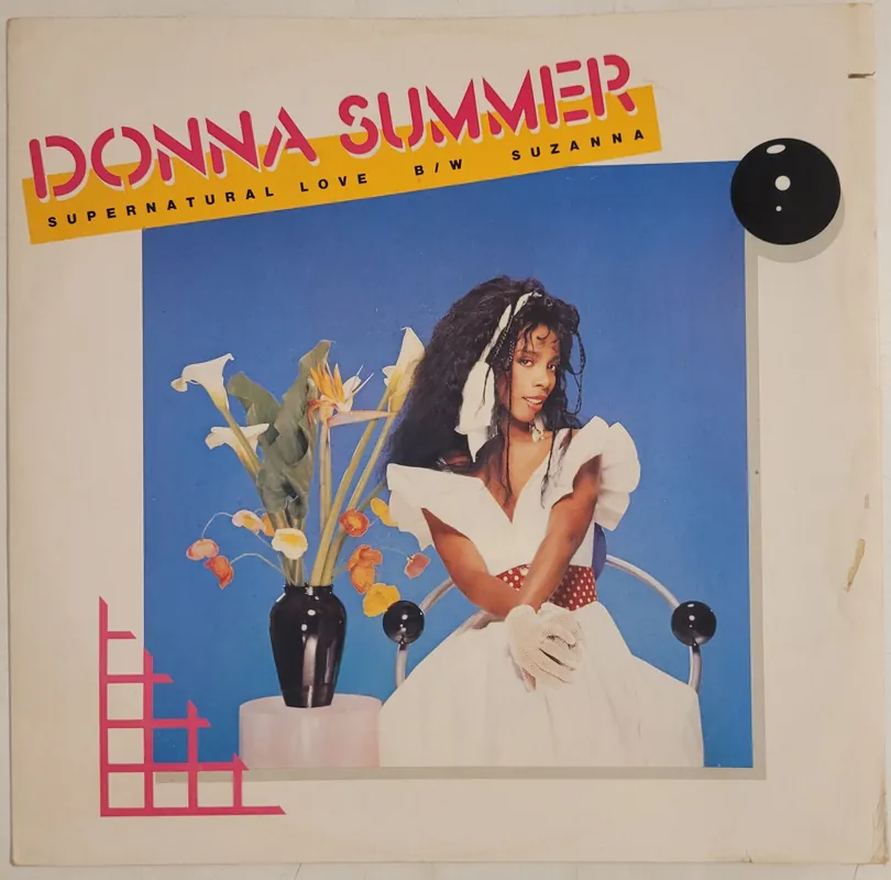 Save Now Donna Summer - Supernatural Love 12" Single– museum vinyl
