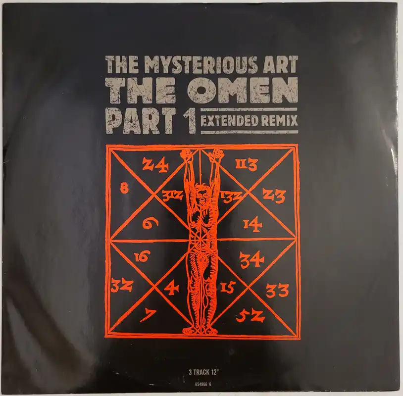 Mysterious Art – The Omen Part 1 (Extended Remix) 12" Single– museum vinyl Warranty Included