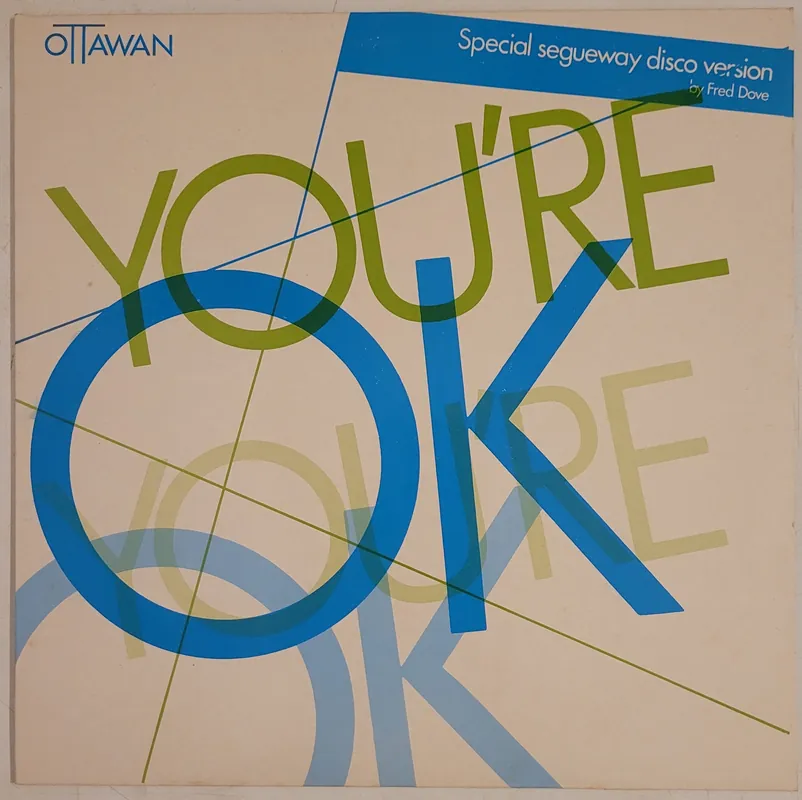 Ottawan – You're OK (Special Segueway Disco Version) 12" Single– museum vinyl Buy Direct