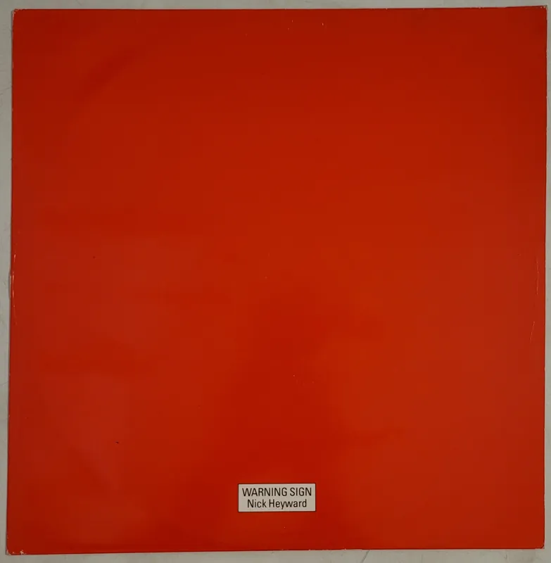 Bulk Order Nick Heyward - Warning Sign 12" Single– museum vinyl