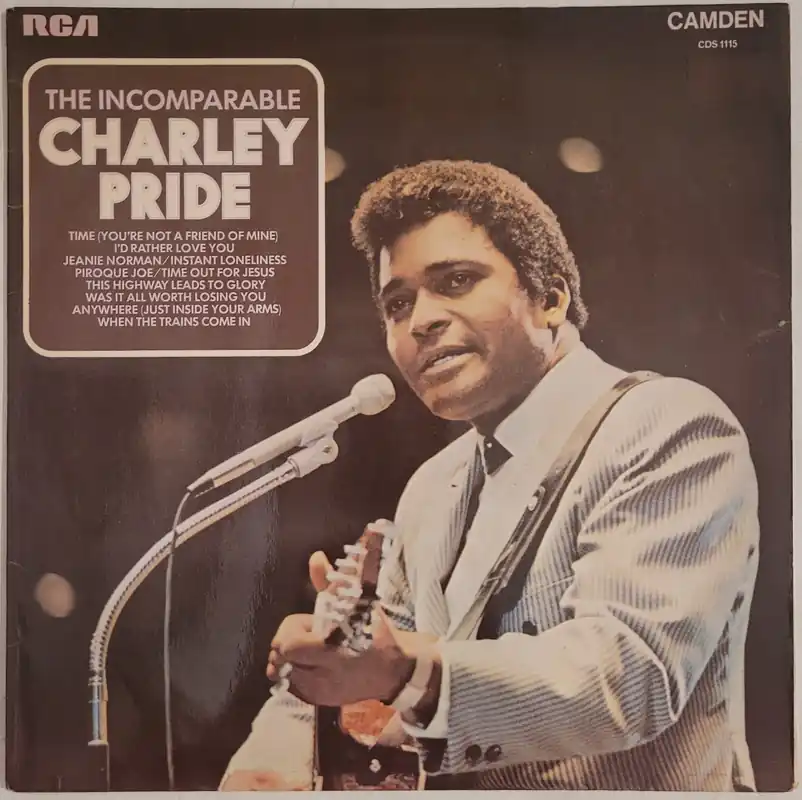 Charley Pride - The Incomparable Charley Pride Lp– museum vinyl Handmade