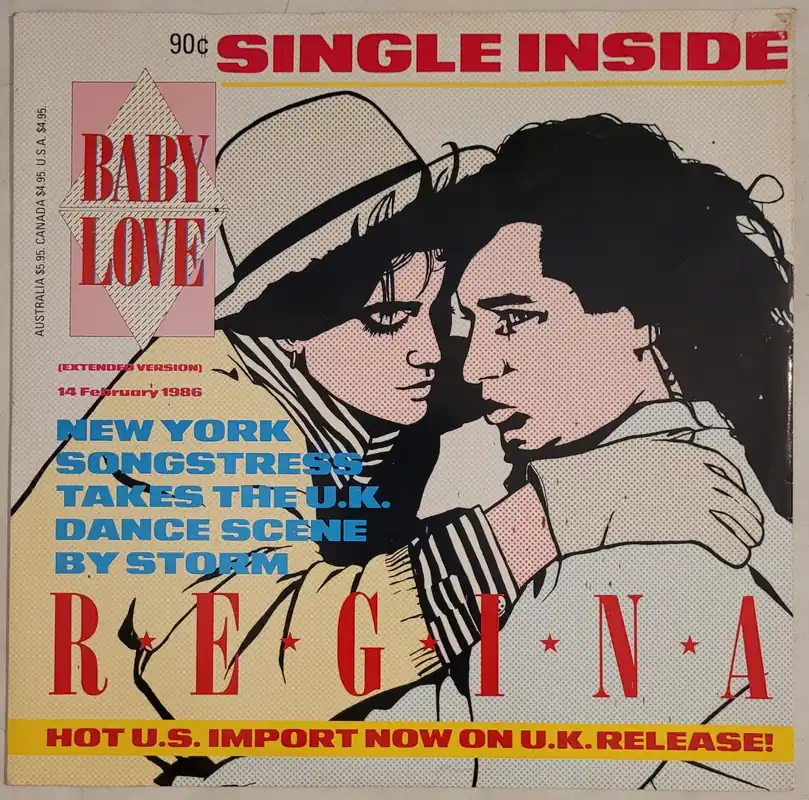 Regina - Baby Love 12" Single– museum vinyl Professional Grade