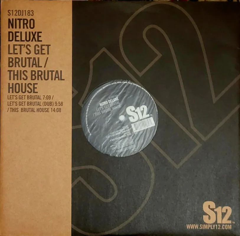 Luxury Nitro Deluxe - Let's Get Brutal / This Brutal House 12" Single– museum vinyl