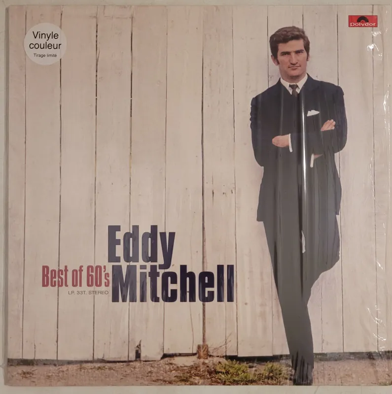 Eddy Mitchell - Best Of 60's Lp (White Vinyl)– museum vinyl Popular