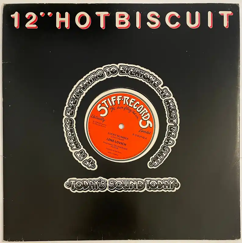 Lene Lovich - Lucky Number 12" Single– museum vinyl Next Day Delivery