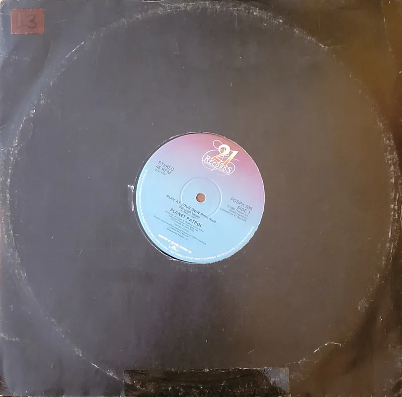 Reduced Price Planet Patrol / Africa Bambaata And The Soul Sonic Force – Play At You– museum vinyl