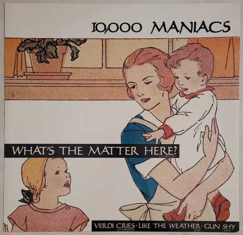 Weekend Sale 10,000 Maniacs - What's The Matter Here? 12" Single– museum vinyl