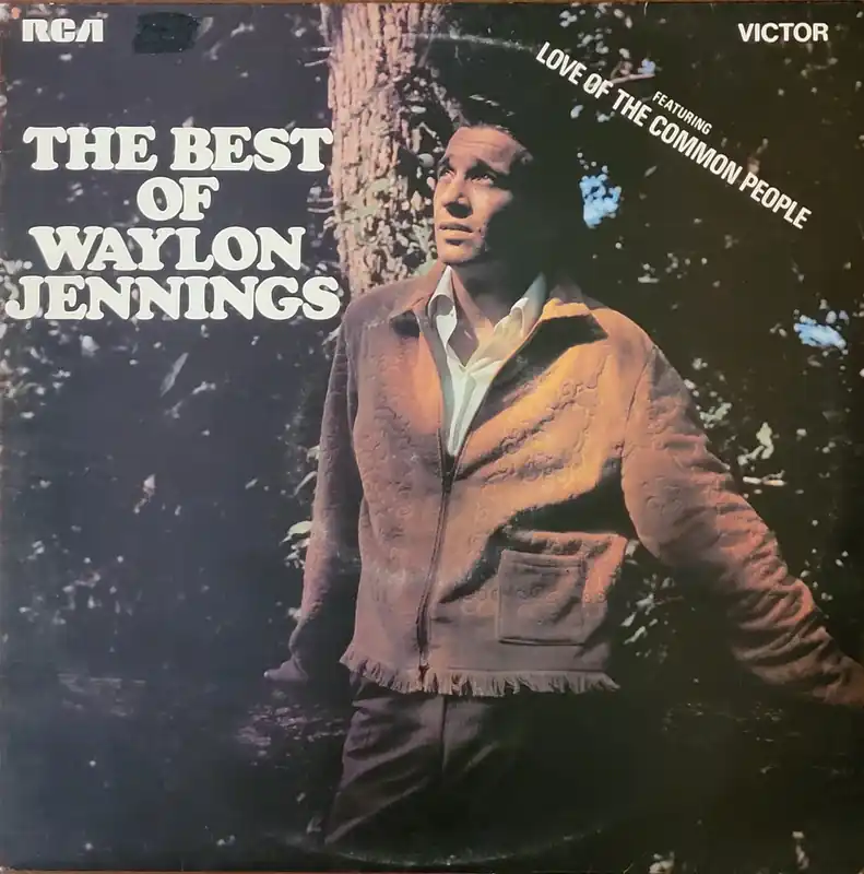 Exclusive Waylon Jennings - The Best Of Waylon Jennings Lp– museum vinyl