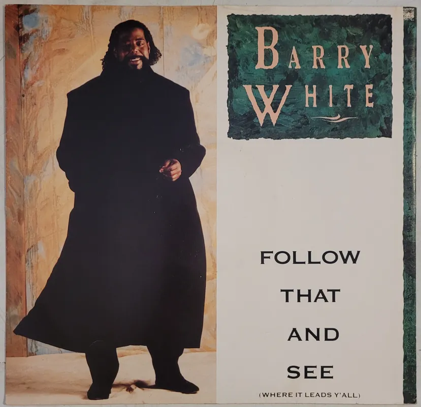 Barry White – Follow That And See (Where It Leads Y'All) 12" Single– museum vinyl Don’t Miss Out