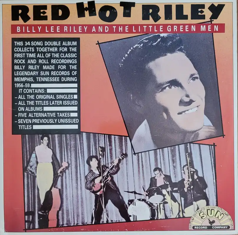 Top Pick Billy Lee Riley And The Little Green Men - Red Hot Riley Lp– museum vinyl