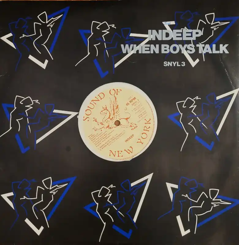 Indeep - When Boys Talk 12" Single– museum vinyl Place Order