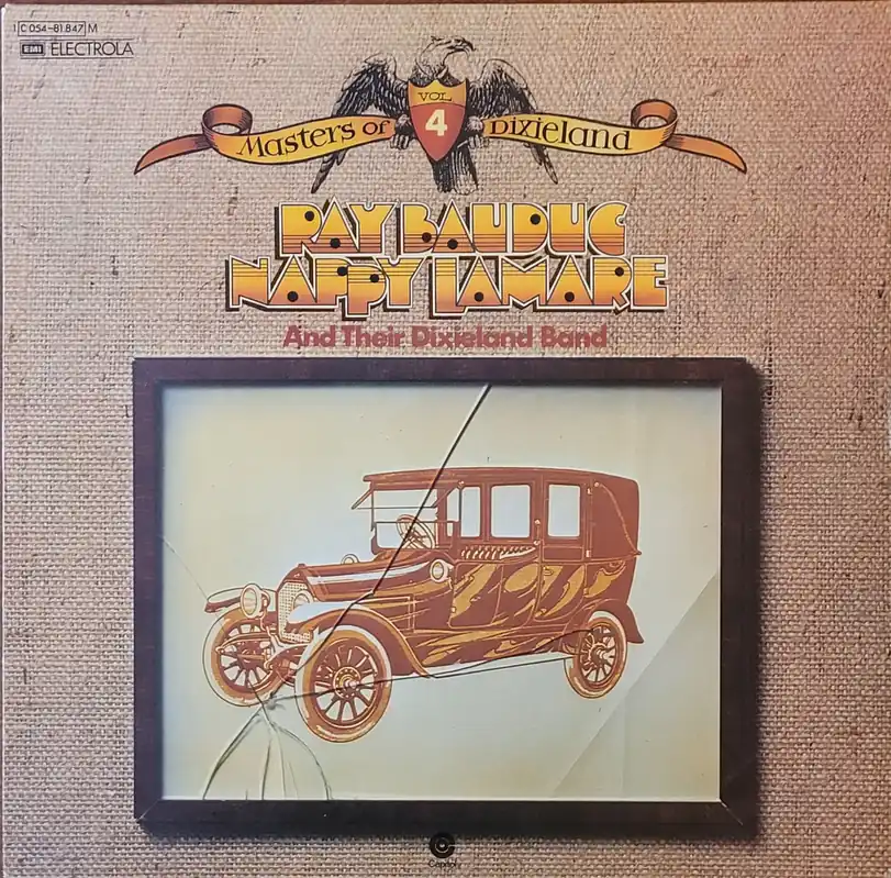 Ray Bauduc, Nappy Lamare And Their Dixieland Band – Masters Of Dixiela– museum vinyl Luxury