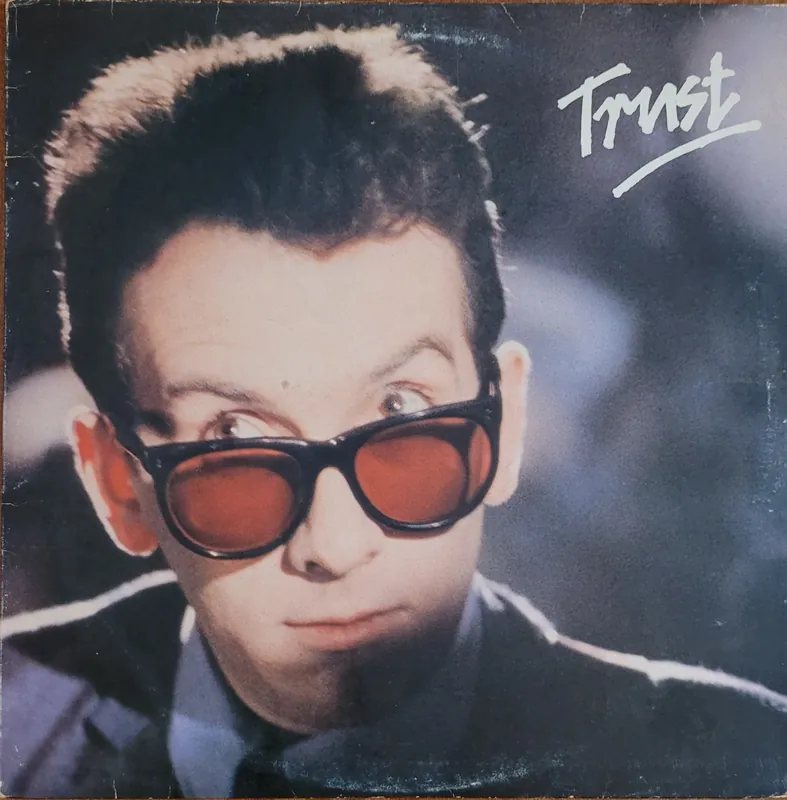 Original Elvis Costello & The Attractions - Trust Lp– museum vinyl