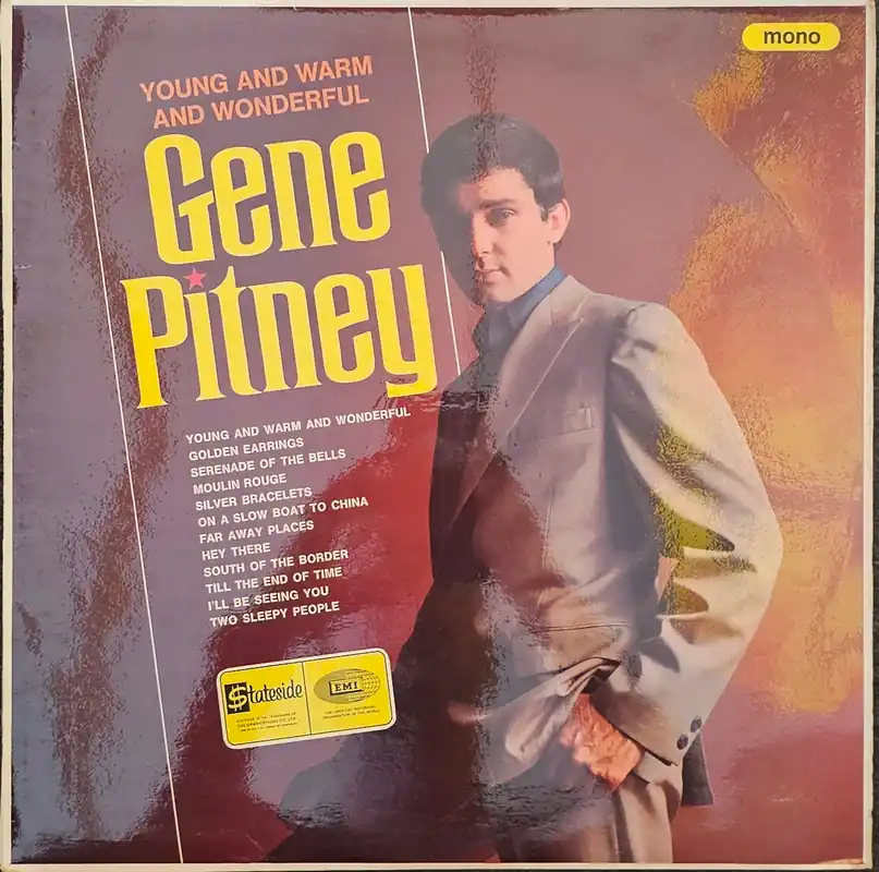 Latest Gene Pitney - Young And Warm And Wonderful Lp (mono)– museum vinyl