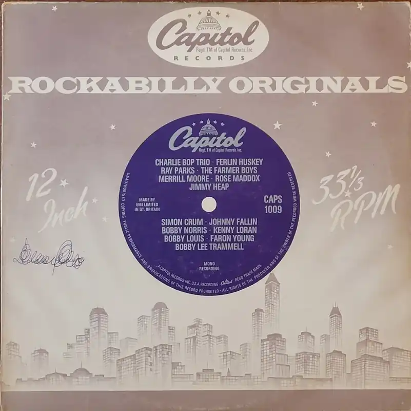 Various - Capitol Rockabilly Originals Lp– museum vinyl Low Price