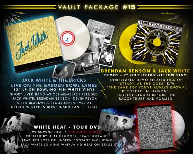 Jack White And The Bricks – Live On The Garden Bowl Lanes: July 9, 19– museum vinyl Exclusive