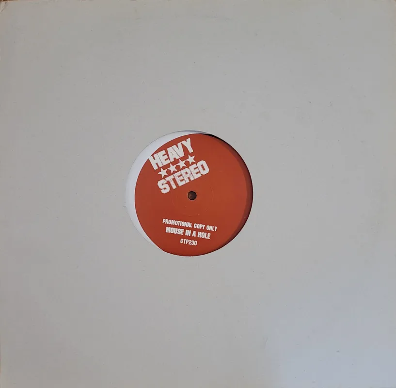 Heavy Stereo - Mouse In A Hole 12" Single (Promo)– museum vinyl Time-Limited