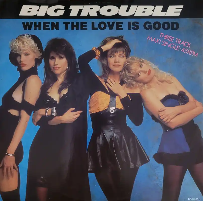 Certified Big Trouble - When The Love Is Good 12" Single– museum vinyl