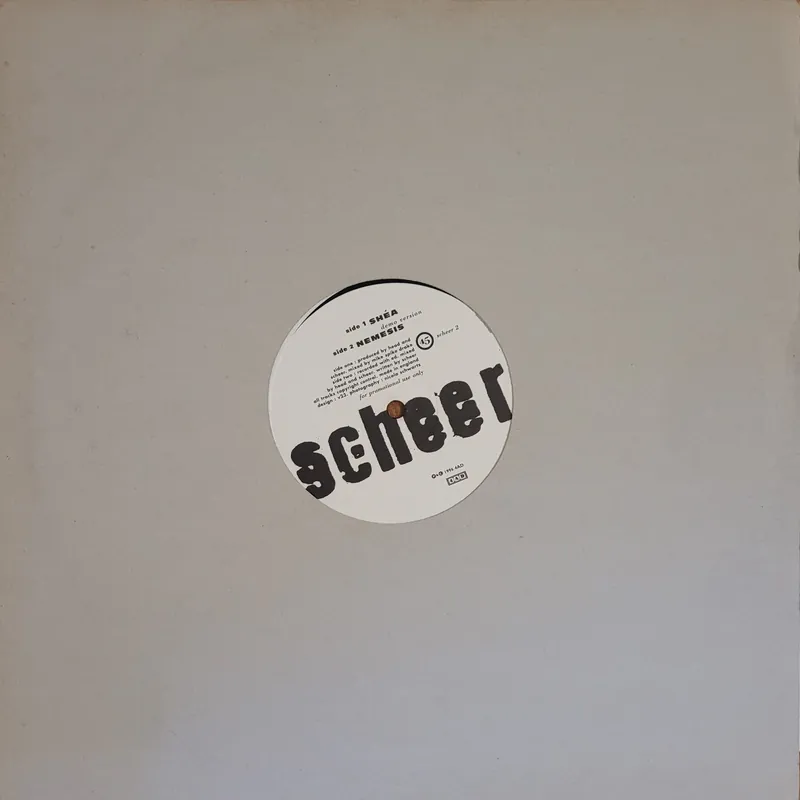 Original Scheer – Shéa 12" Single (Promo)– museum vinyl