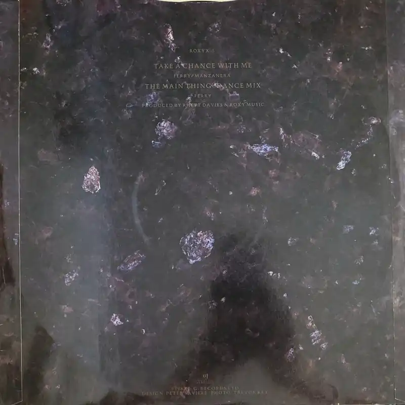 Roxy Music - Take A Chance With Me / The Main Thing (Dance Mix) 12" Si– museum vinyl Express Delivery