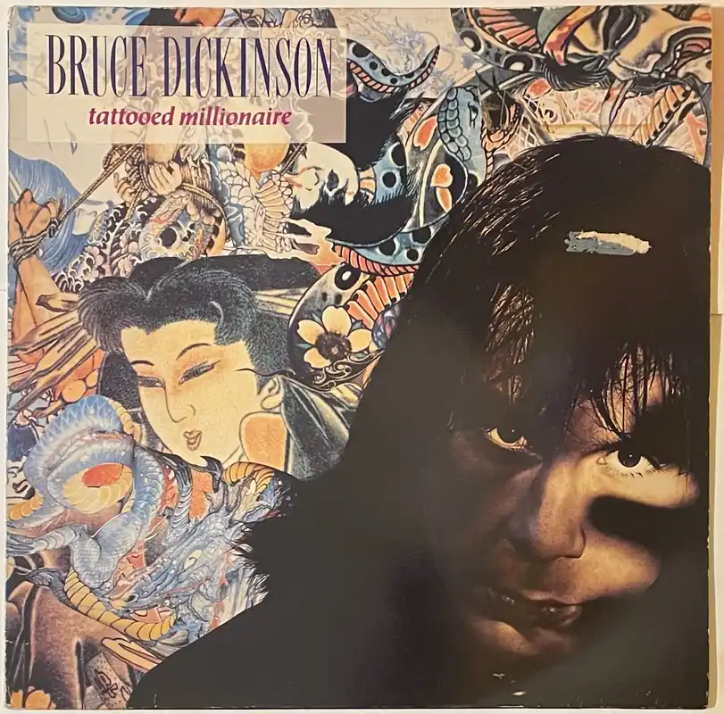 Bruce Dickinson - Tattooed Millionaire Lp– museum vinyl Popular