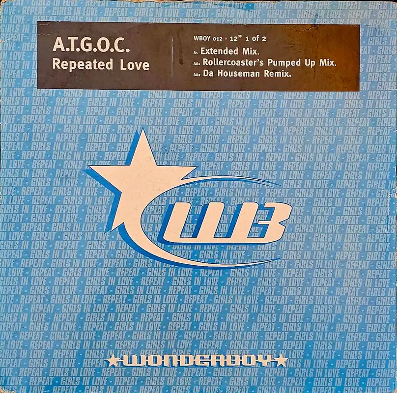 A.T.G.O.C. - Repeated Love 12" Single– museum vinyl Reduced Price