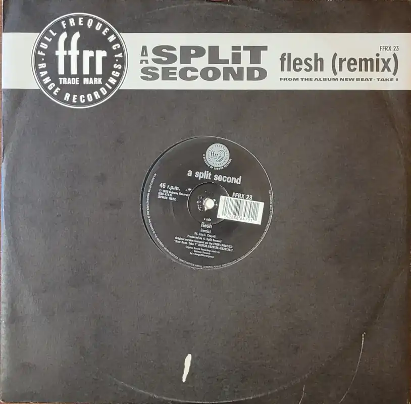 A Split Second - Flesh (Remix) 12" Single– museum vinyl Special Offer