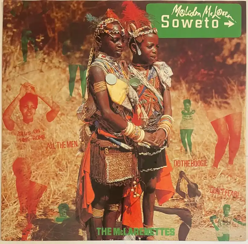 Malcolm McLaren, The McLarenettes – Soweto 12" Single– museum vinyl Holiday Sale