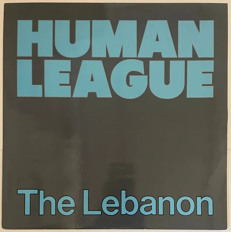 Human League - The Lebanon 12" Single– museum vinyl Flash Sale