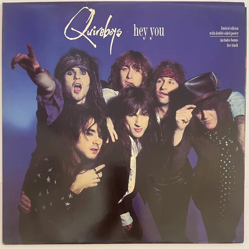 Super Sale Quireboys - Hey You 12" Single (Ltd + Poster)– museum vinyl