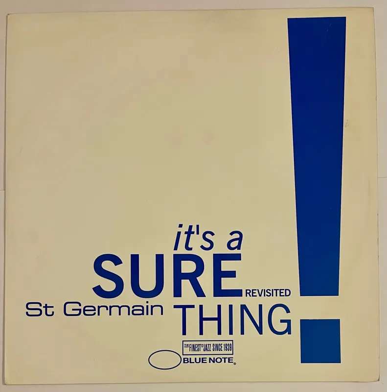 St Germain - It's A Sure Thing Revisited 12" Single– museum vinyl Seasonal Sale