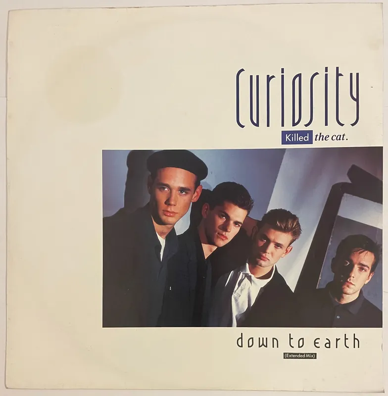 Curiosity Killed The Cat - Down To Earth 12" Single– museum vinyl Wholesale