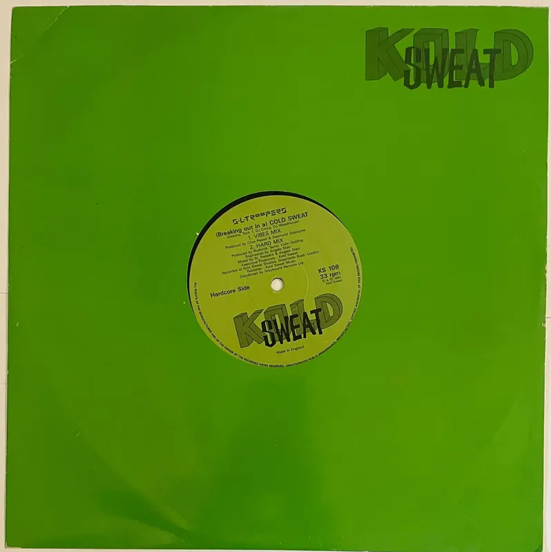 S.L. Troopers - (Breaking Out In A) Cold Sweat 12" Single– museum vinyl Final Sale