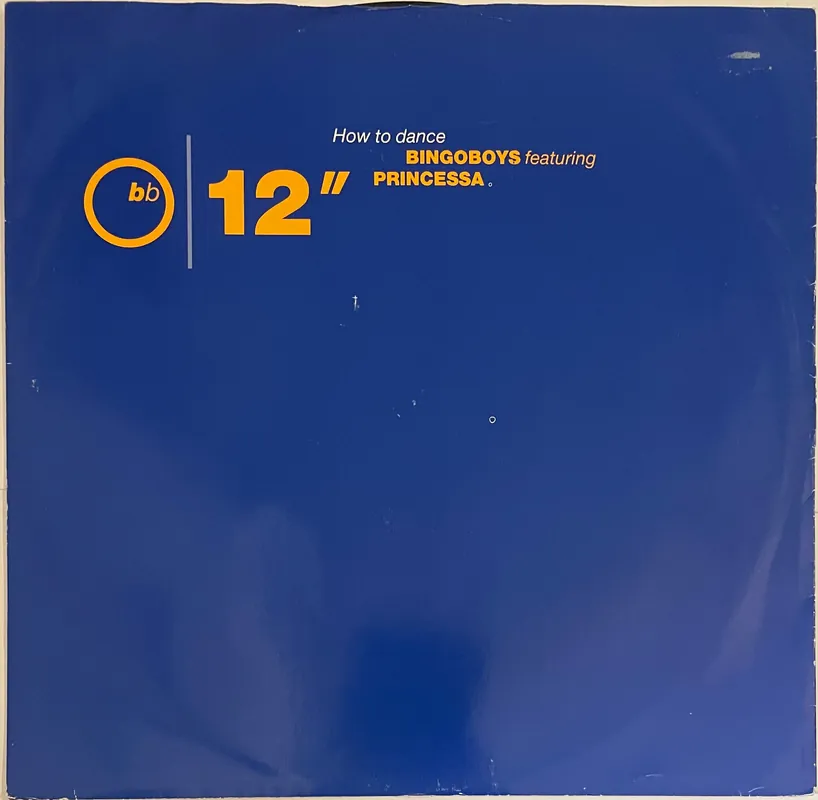 Price Cut Bingoboys Featuring Princessa – How To Dance 12" Single– museum vinyl
