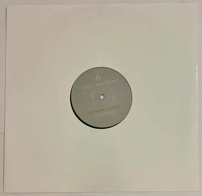 High Quality Simple Minds – Waterfront (Union Jack Remix) / Don't You Forget About – museum vinyl