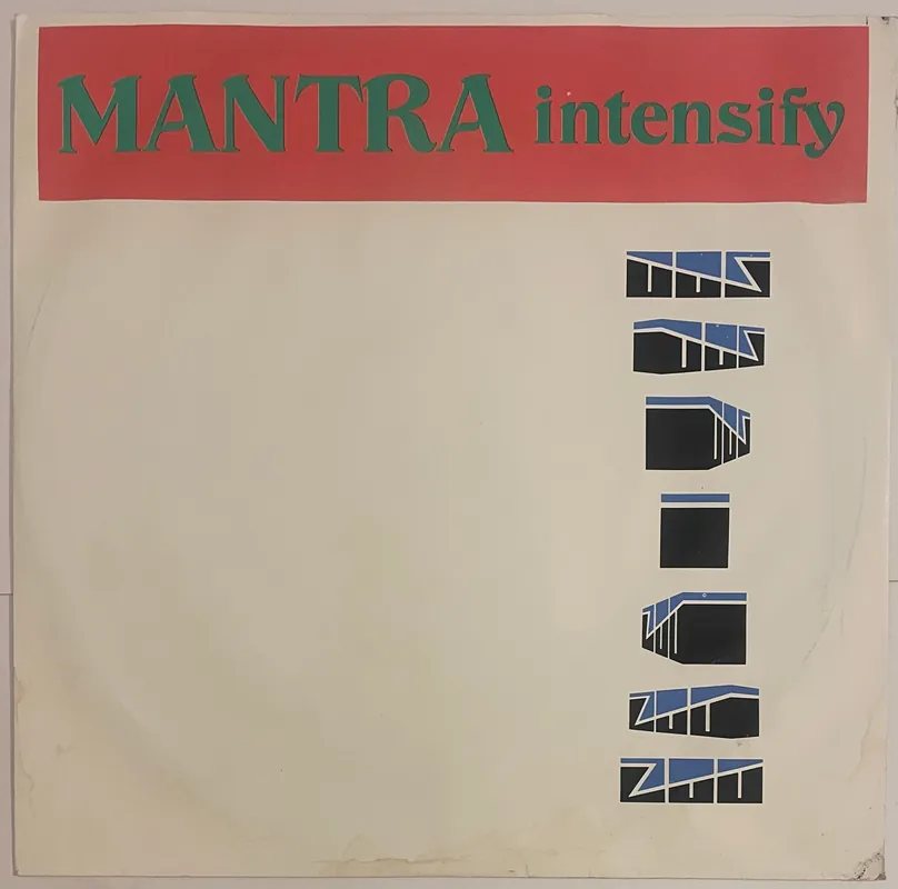 Mantra - Intensify 12" Single (Promo)– museum vinyl Holiday Sale