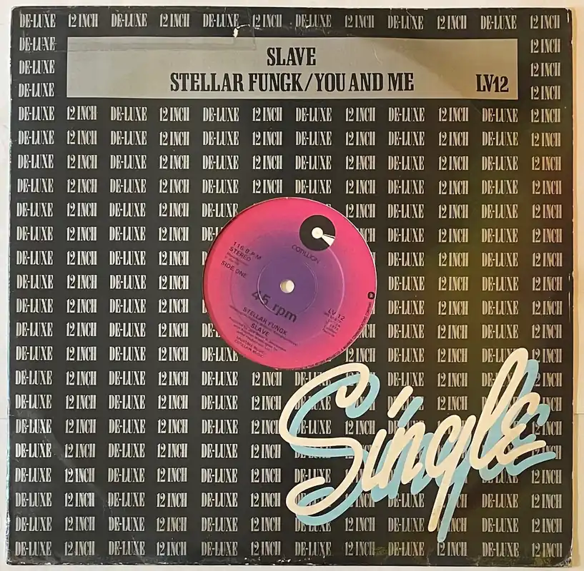 Slave – Stellar Fungk / You And Me 12" Single– museum vinyl Limited Time